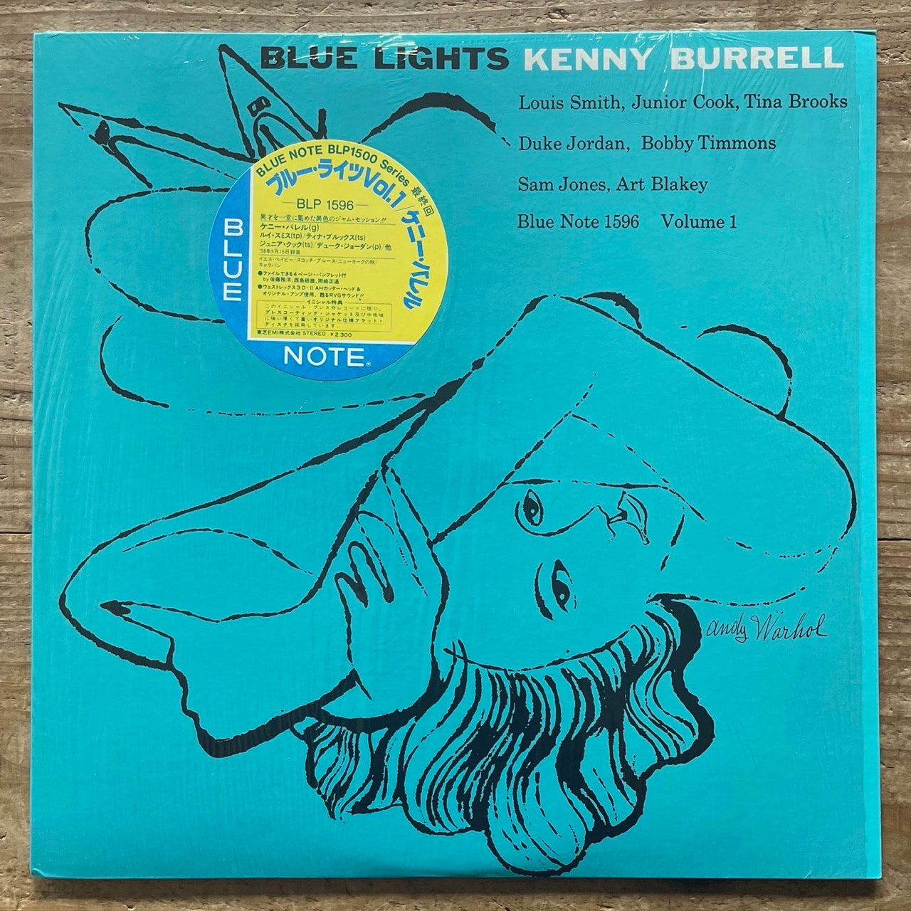 KENNY BURRELL / BLUE LIGHTS VOL.1 on Blue Note - Japan LP NM BLP1596