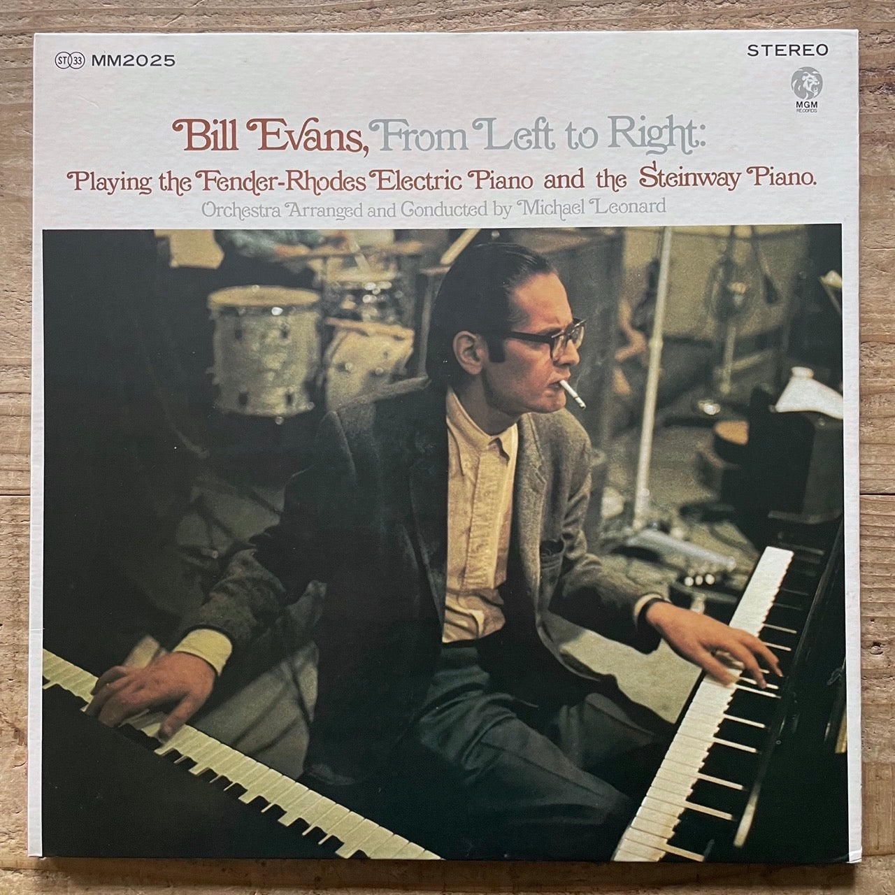 BILL EVANS / FROM LEFT TO RIGHT on MGM - Japan Original GF LP MM2025 Rare!!