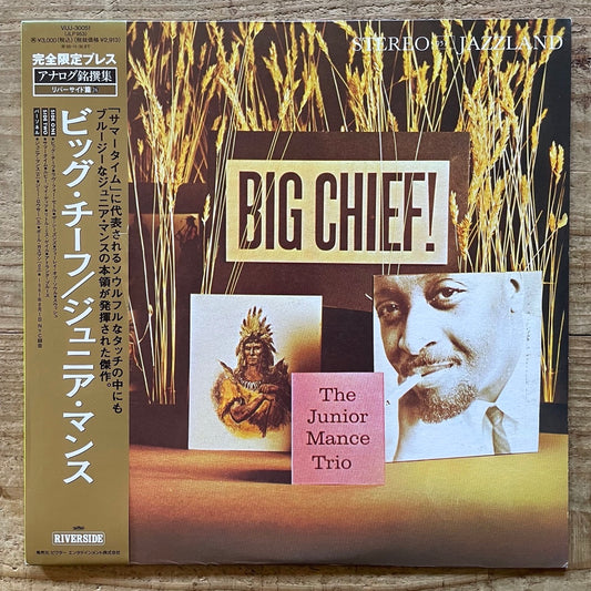 JUNIOR MANCE TRIO / BIG CHIEF - Japan Jazzland LP NM obi VIJJ-30051