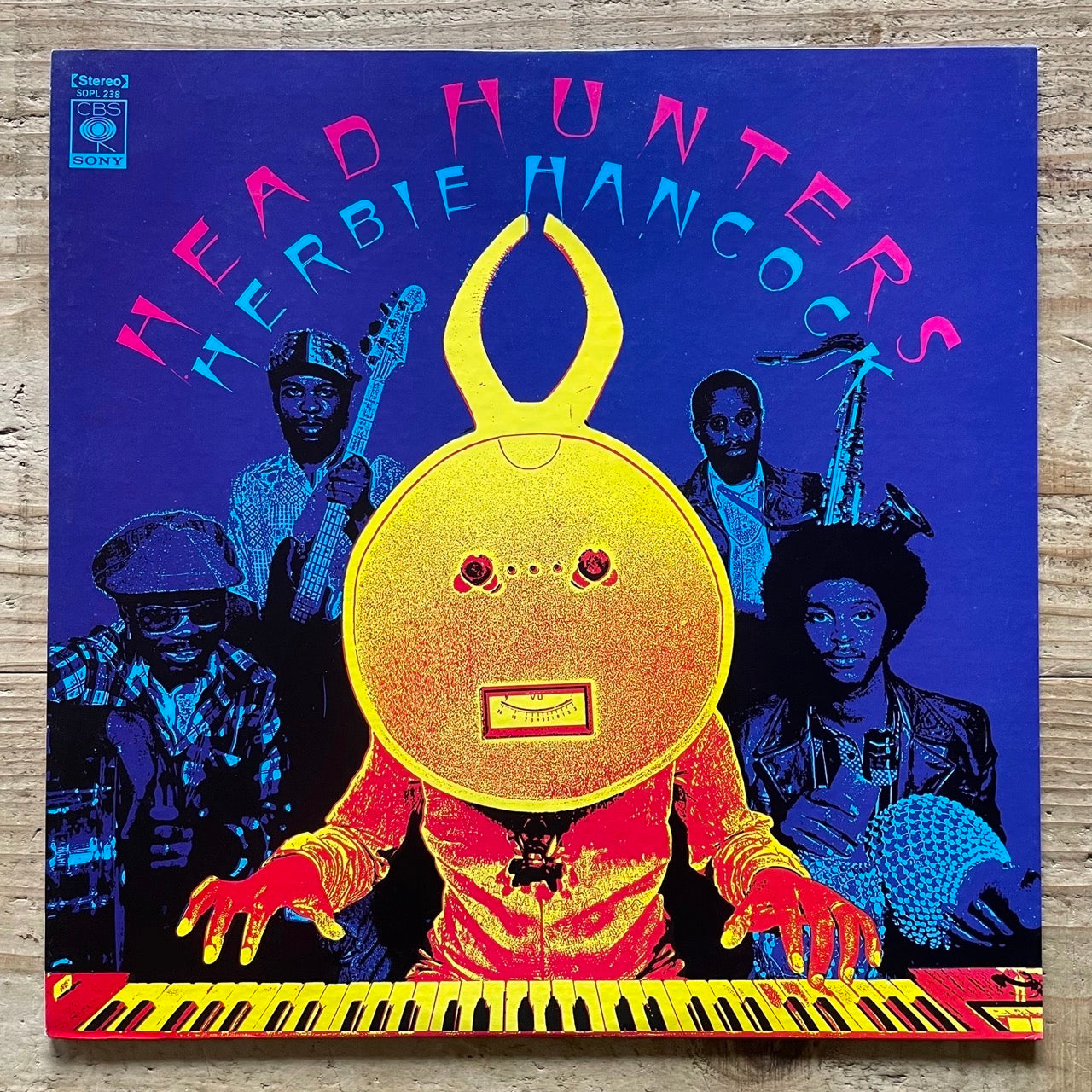 HERBIE HANCOCK / HEAD HUNTERS on CBS/SONY - Japan LP NM SOPL-238