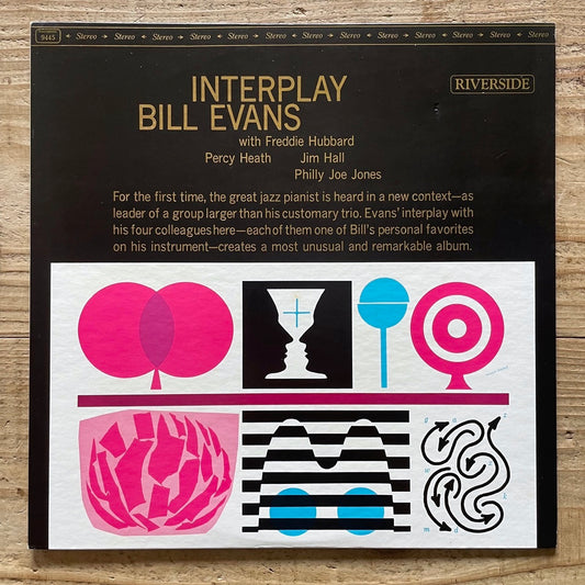 BILL EVANS QUINTET / INTERPLAY on Riverside - Japan LP SMJ-6150