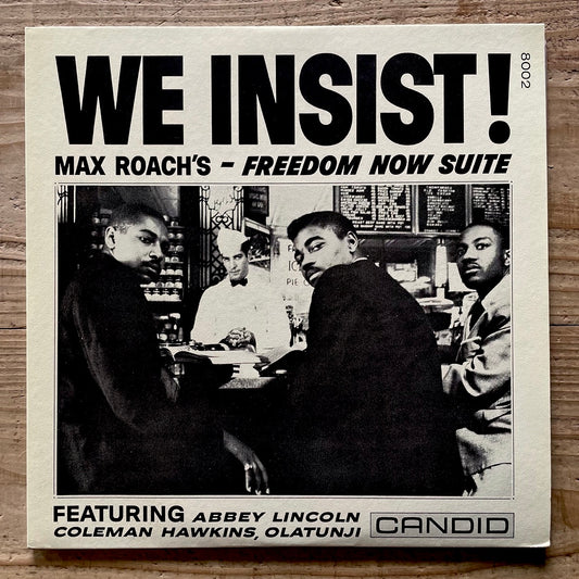 MAX ROACH'S FREEDOM NOW SUITE / WE INSIST! on Candid - Japan LP NM SMJ-6169