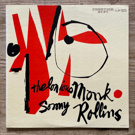 THELONIOUS MONK AND SONNY ROLLINS on Prestige - Japan MONO LP PJ-9