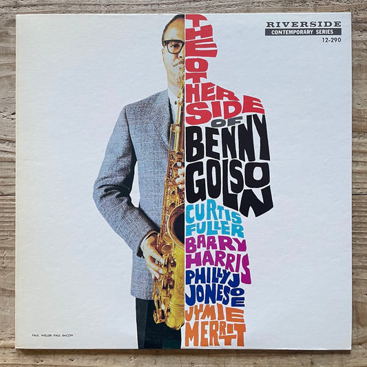 BENNY GOLSON / THE OTHER SIDE OF BENNY GOLSON on Riverside - Japan LP NM SMJ-6302