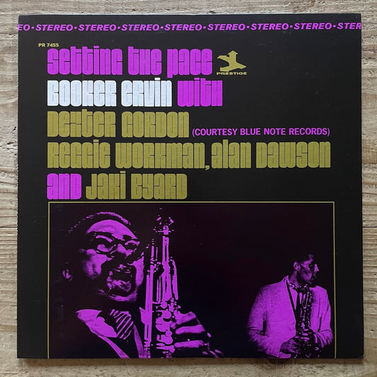 BOOKER ERVIN / SETTING THE PACE on Prestige - Japan LP NM VIJJ-30007