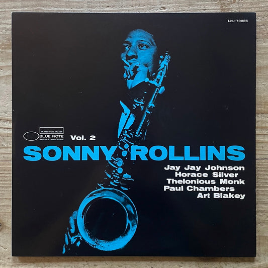SONNY ROLLINS / VOL.2 - Japan Blue Note MONO LP LNJ-70086