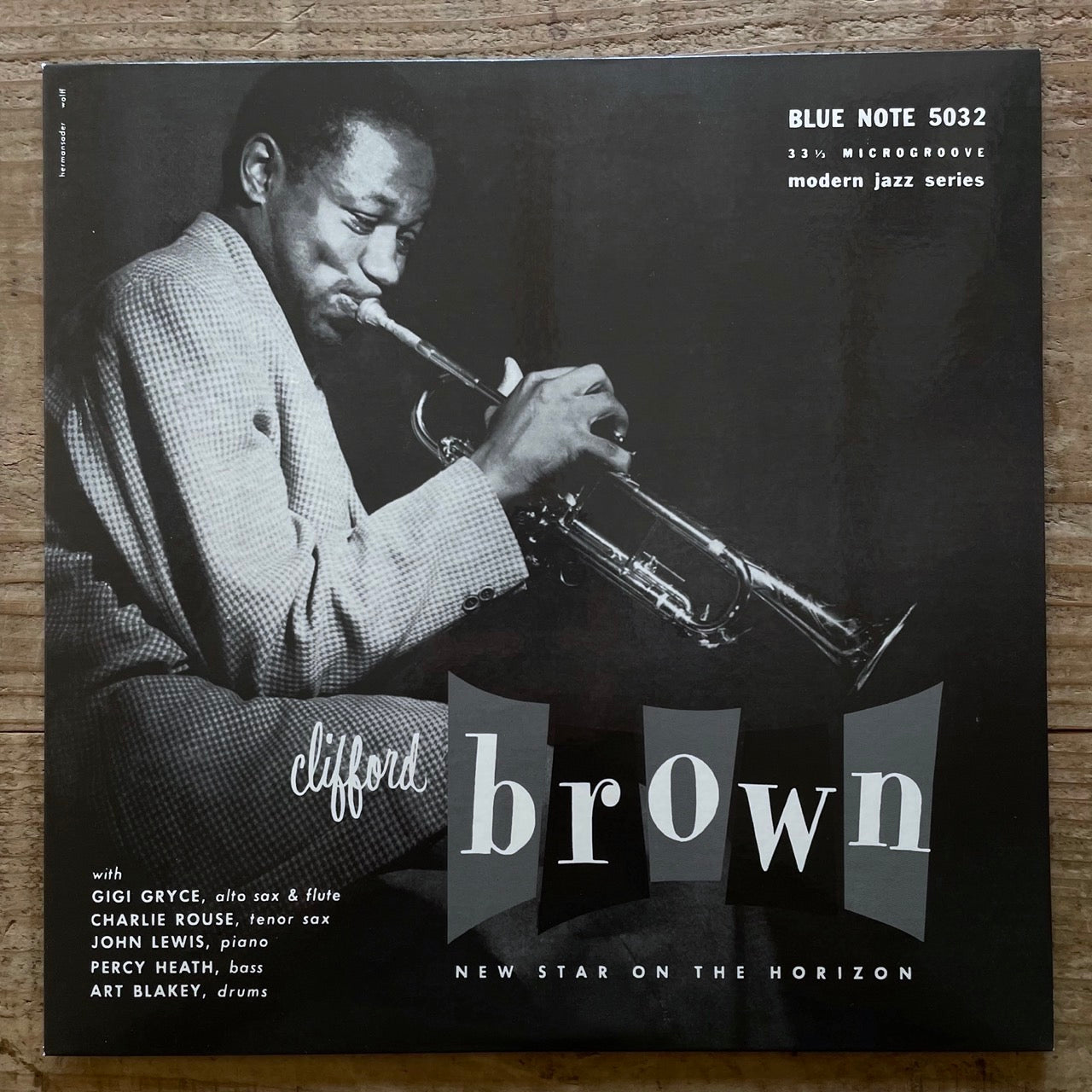 CLIFFORD BROWN / NEW STAR ON THE HORIZON - Japan Blue Note 10" NM