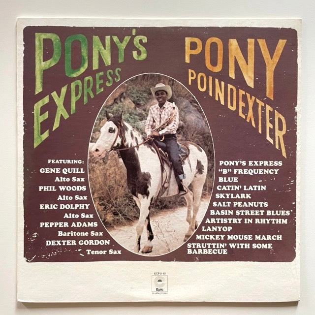 PONY POINDEXTER / PONY'S EXPRESS - Japan Epic LP