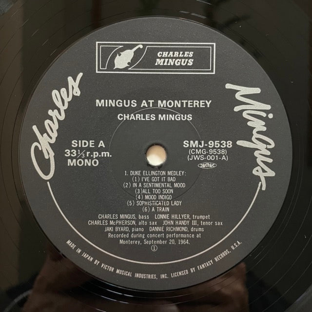 CHARLES MINGUS / AT MONTEREY (2LP) - Japan obi