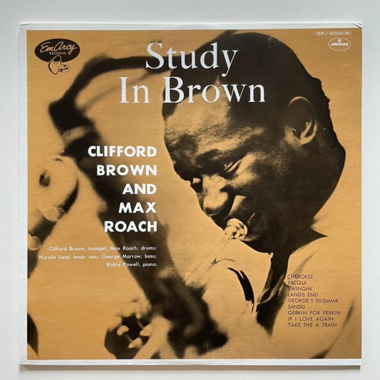 CLIFFORD BROWN & MAX ROACH / STUDY IN BROWN on Emarcy - Japan LP