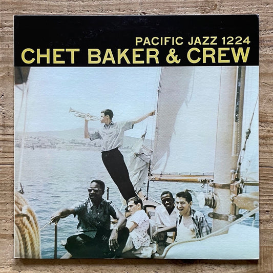 CHET BAKER & CREW on Pacific Jazz - Japan King LP K23P-6714