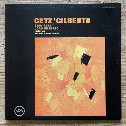 STAN GETZ - JOAO GILBERTO / GETZ/GILBERTO on Verve - Japan LP GF 20MJ0002