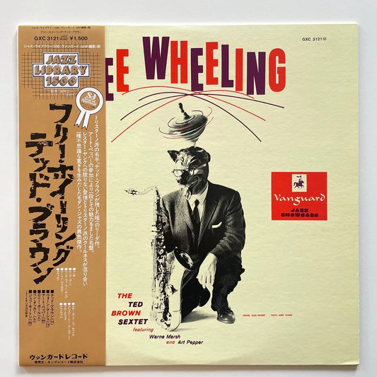 TED BROWN SEXTET / FREE WHEELING on Vanguard - Japan King LP NM