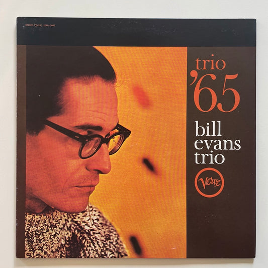 BILL EVANS TRIO / TRIO '65 on Verve - Japan LP Gatefold