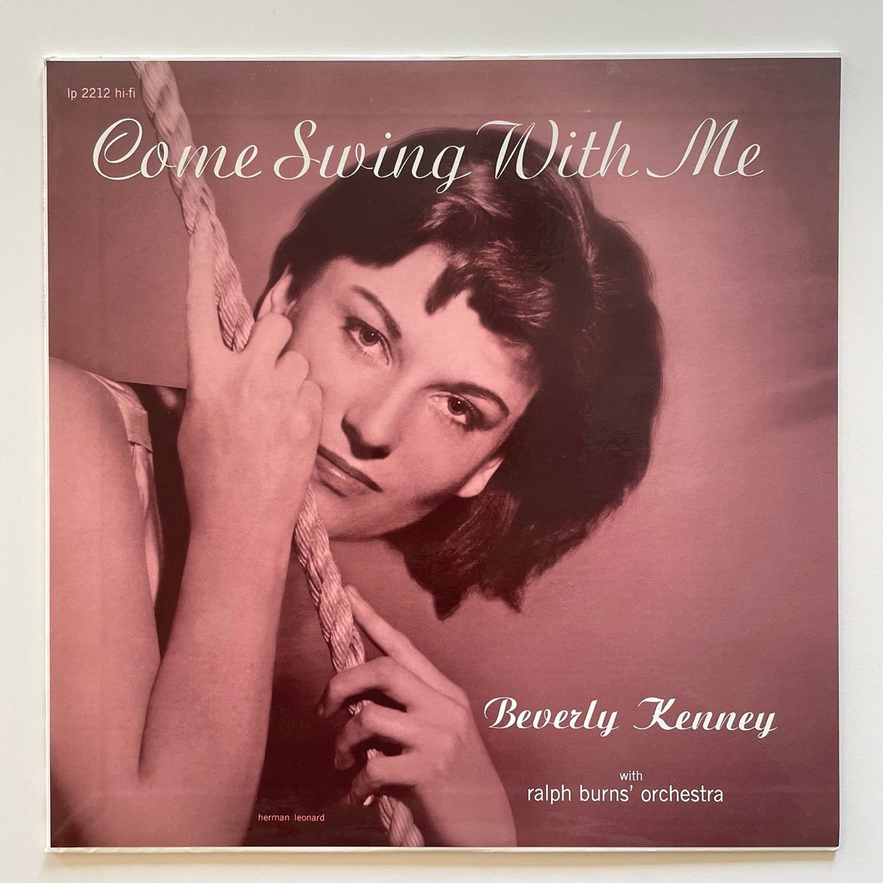 BEVERLY KENNEY / COME SWING WITH ME on Roost - Japan LP NM