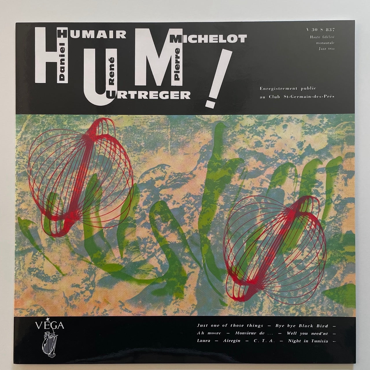 RENE URTREGER, DANIEL HUMAIR / HUM on French Vega - Heavy Vinyl reissue NM obi