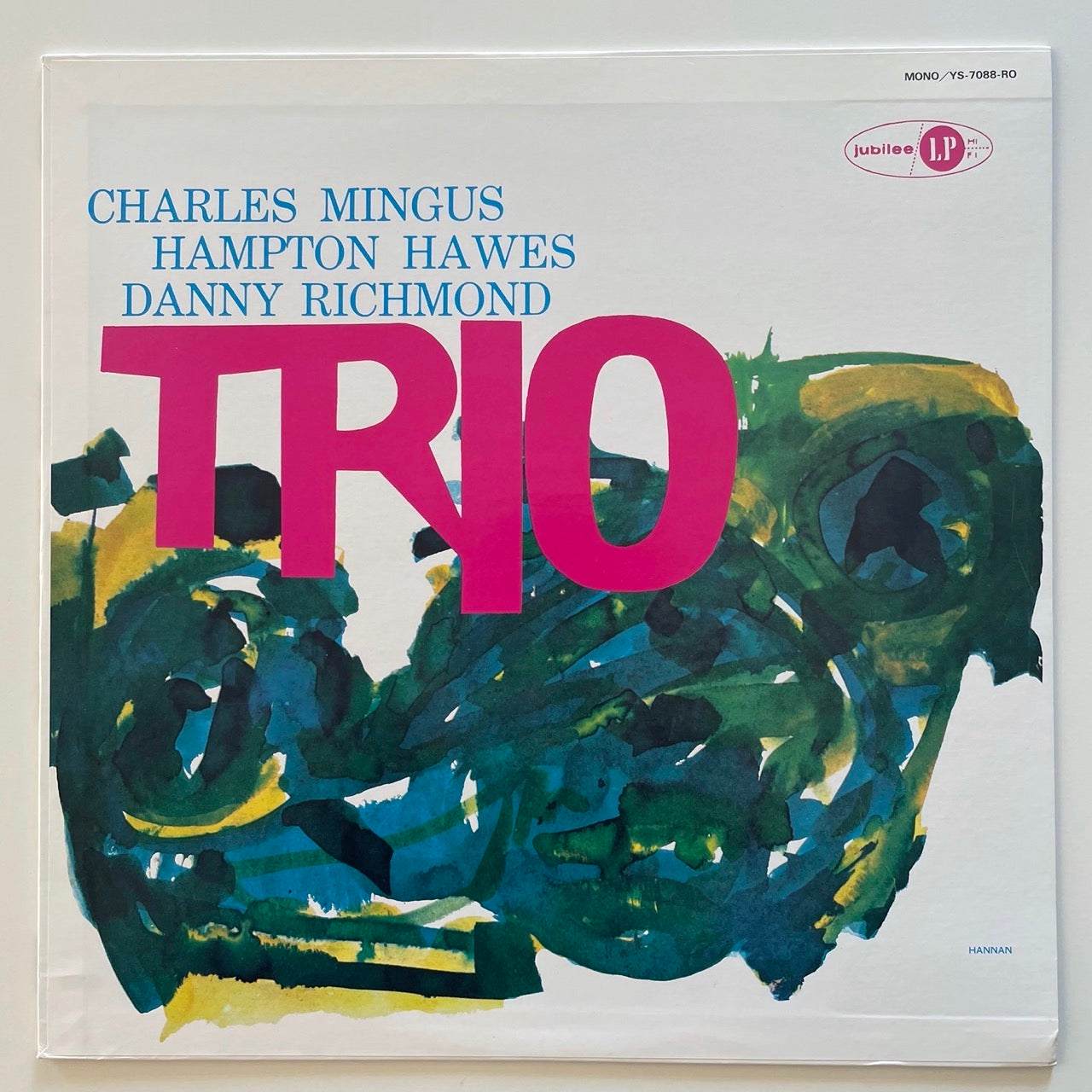 CHARLES MINGUS / TRIO with HAMPTON HAWES, DANNY RICHMOND on Jubilee - Japan MONO LP