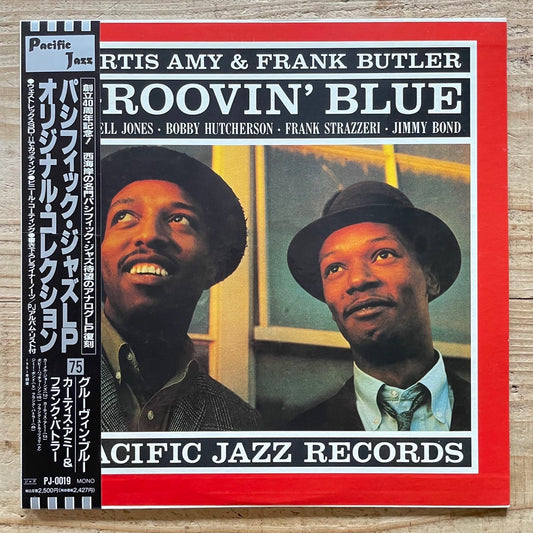 CURTIS AMY & FRANK BUTLER / GROOVIN' BLUE on Pacific Jazz - Japan MONO LP NM PJ-0019 Bobby Hutcherson