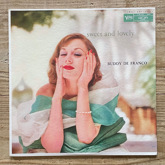 BUDDY DE FRANCO / SWEET AND LOVELY on Verve - Japan MONO LP NM MV-2581
