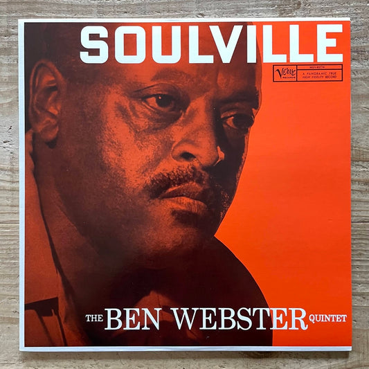 BEN WEBSTER QUINTET / SOULVILLE on Verve - Japan MONO LP NM SGD-42