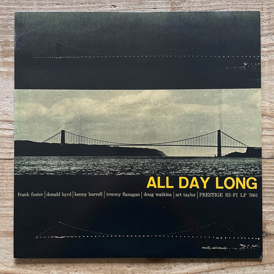 KENNY BURRELL / ALL DAY LONG on Prestige - Japan MONO LP NM SMJ-6604