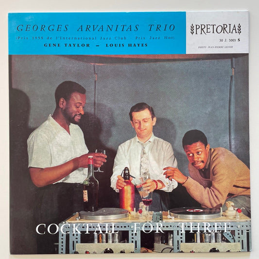 GEORGES ARVANITAS TRIO / COCKTAIL FOR THREE - French Pretoria mono reissue