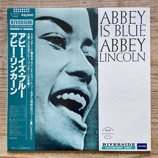 ABBEY LINCOLN / ABBEY IS BLUE on Riverside - Japan LP NM VIJ-4065 obi