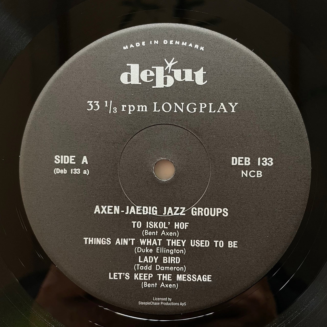 BENT AXEN - JAEDIG JAZZ GROUP / LET'S KEEP THE MESSAGE - Danish Debut LP Japan reissue