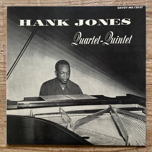 HANK JONES QUARTET - QUINTET on Savoy - Japan King MONO LP NM KIJJ-2041