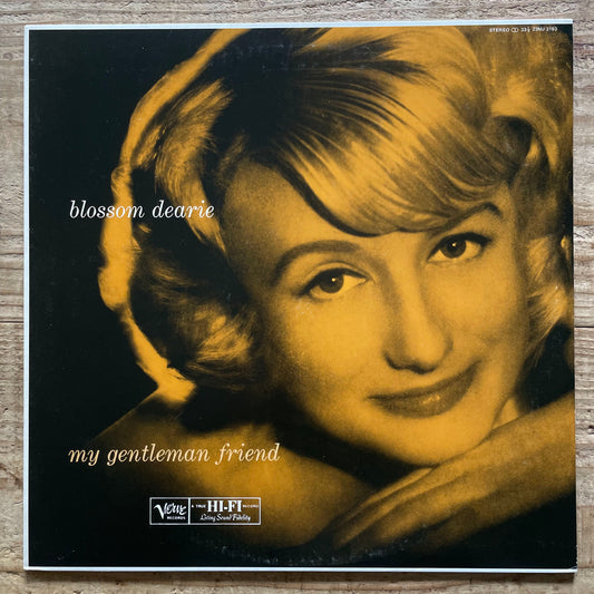 BLOSSOM DEARIE / MY GENTLEMAN FRIEND - Japan Verve Promo LP 23MJ3193