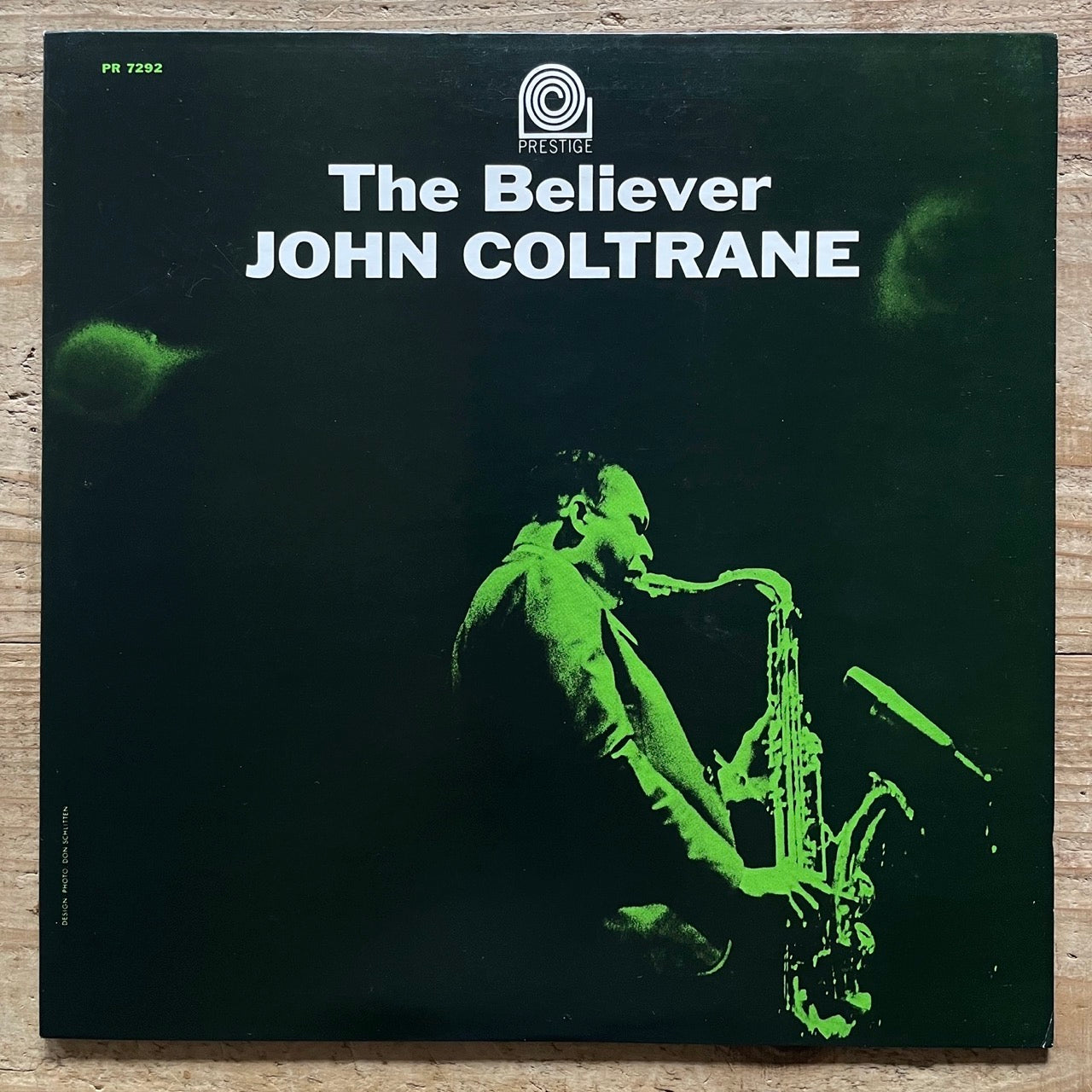 JOHN COLTRANE / THE BELIEVER on Prestige - Japan LP SMJ-6558