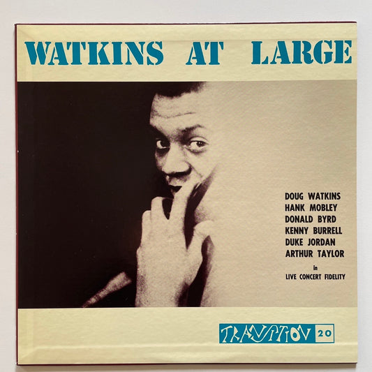 DOUG WATKINS / AT LARGE on Transition - Japan MONO LP NM Hank Mobley Donald Byrd