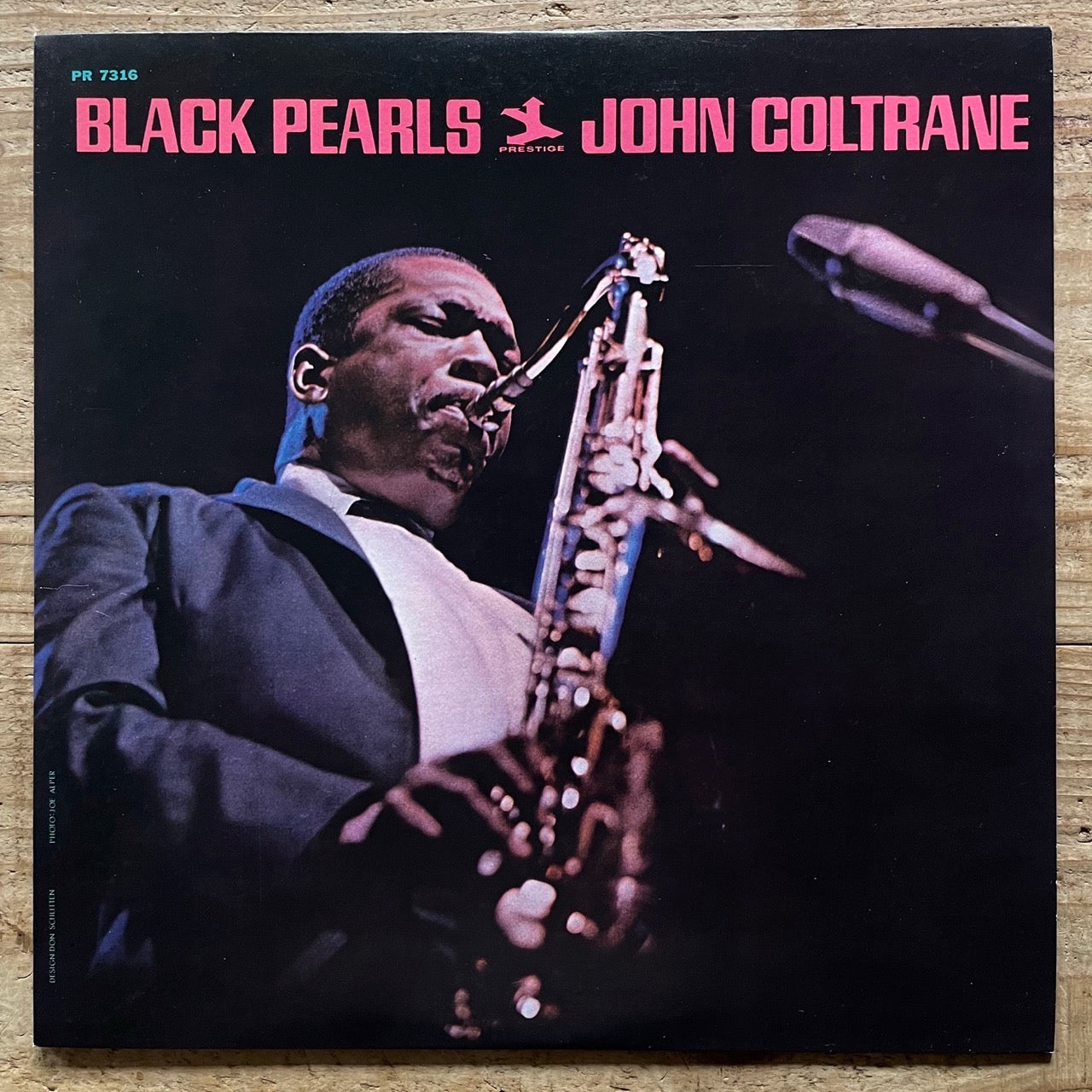 JOHN COLTRANE / BLACK PEARLS on Prestige - Japan LP SMJ-6561