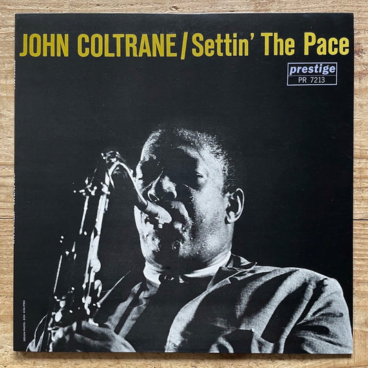 JOHN COLTRANE / SETTIN' THE PACE on Prestige - Japan LP SMJ-6560