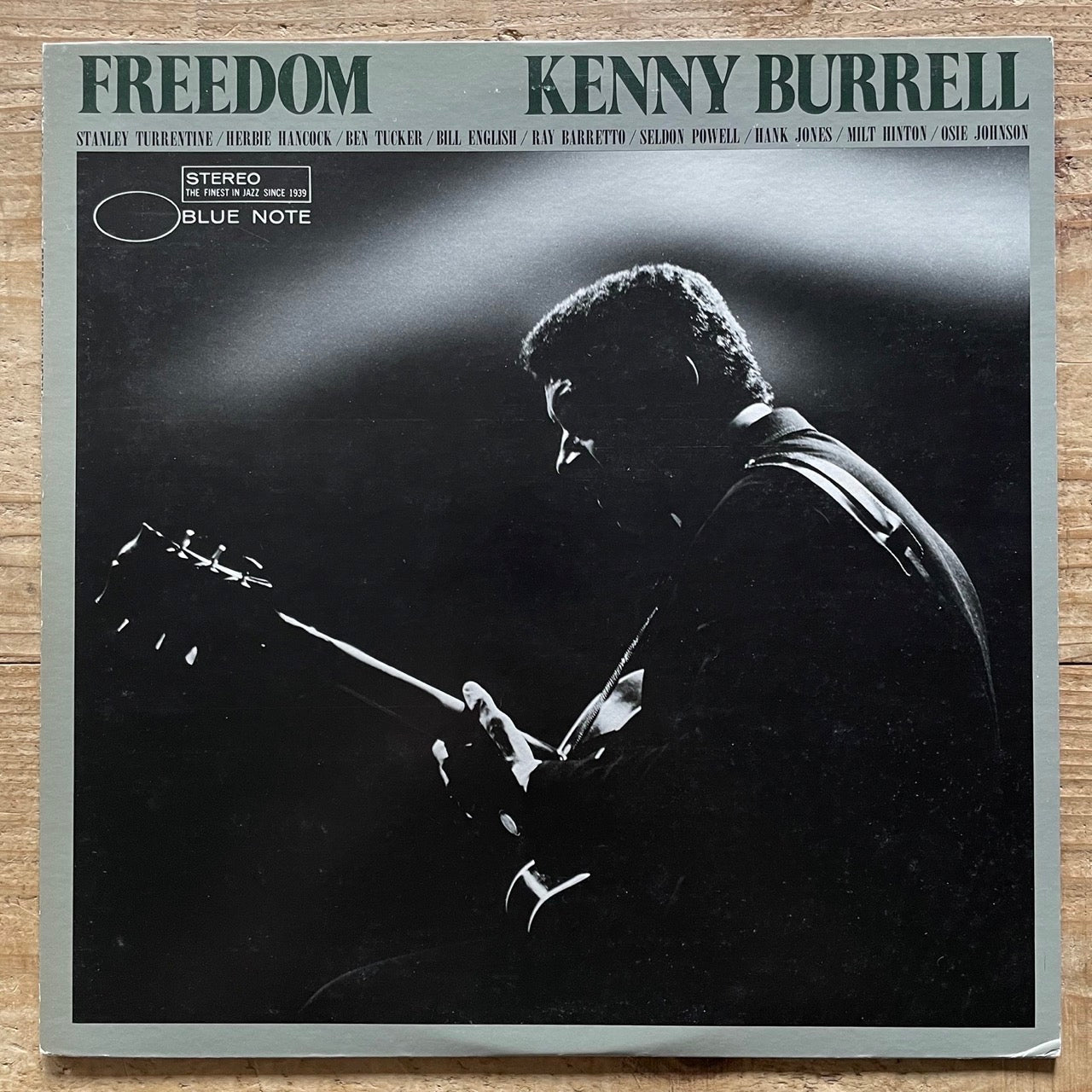 KENNY BURRELL / FREEDOM on Blue Note - Japan King LP GXK-8170