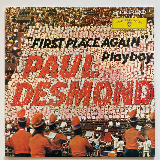 PAUL DESMOND / FIRST PLACE AGAIN - Japan Warner Bros. LP NM