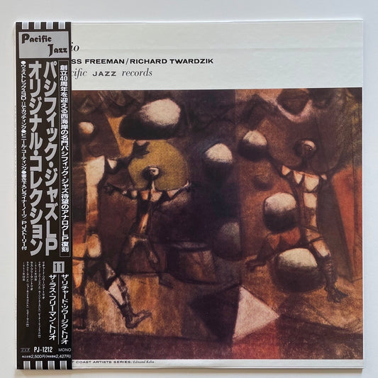 RUSS FREEMAN TRIO - RICHARD TWARDZIK TRIO - Japan Pacific Jazz MONO LP NM