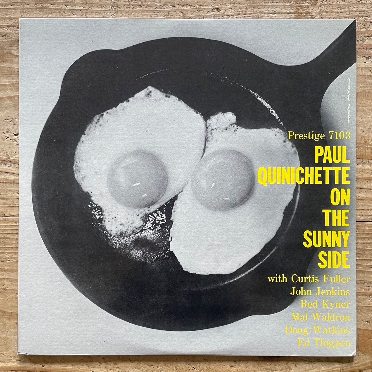 PAUL QUINICHETTE / ON THE SUNNY SIDE on Prestige - Japan MONO LP NM SMJ-6615