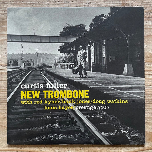 CURTIS FULLER / NEW TROMBONE on Prestige - Japan MONO LP SMJ-6607