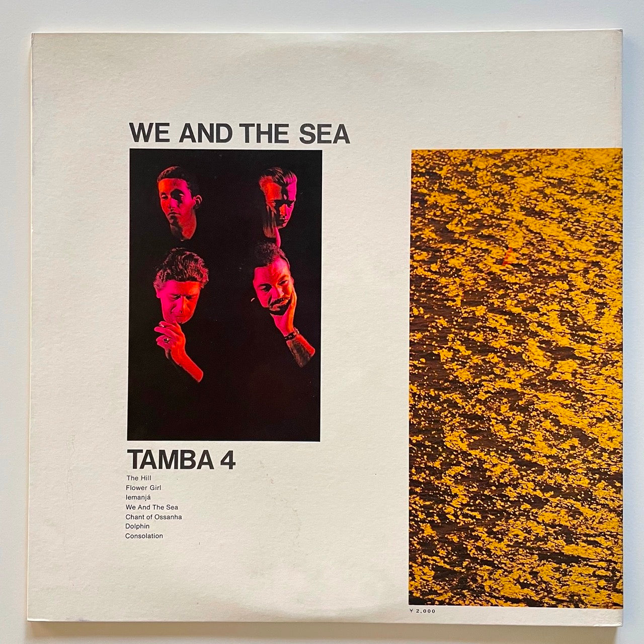 TAMBA 4 / WE AND THE SEA - CTI Japan DG LP gatefold