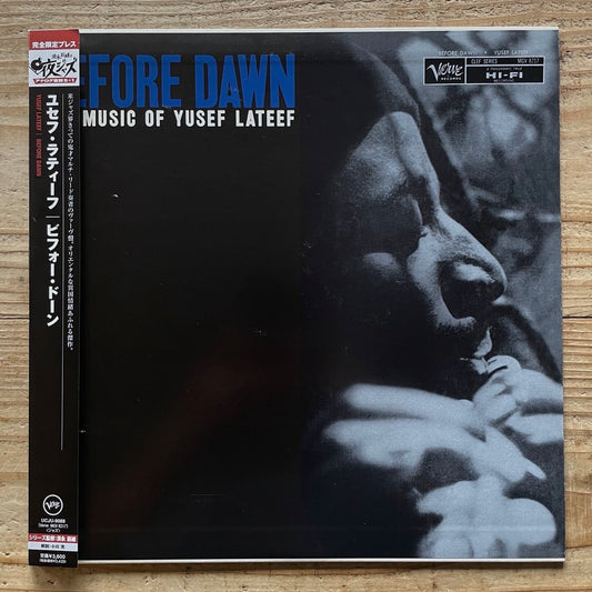 YUSEF LATEEF / BEFORE DAWN on VERVE - Japan Heavy Vinyl reissue NM UCJU-9088