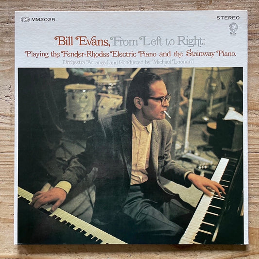 BILL EVANS / FROM LEFT TO RIGHT on MGM - Japan Original GF LP MM2025 Rare!!