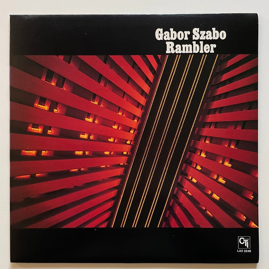 GABOR SZABO / RAMBLER on CTI - Japan King LP NM