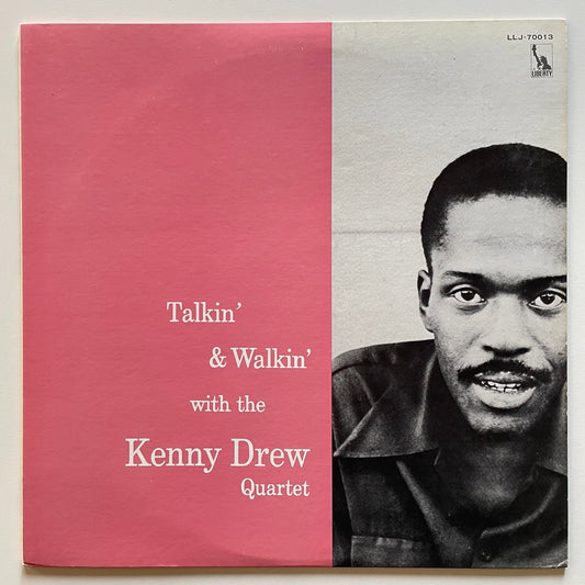 KENNY DREW QUARTET / TALKIN' AND WALKIN' on Jazz West - Japan LP