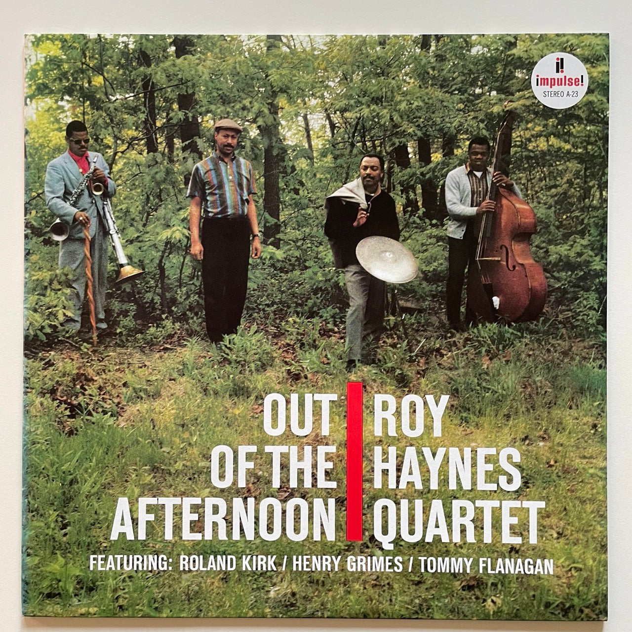 ROY HAYNES QUARTET / OUT OF THE AFTERNOON on Impulse Japan LP NM Roland Kirk Tommy Flanagan