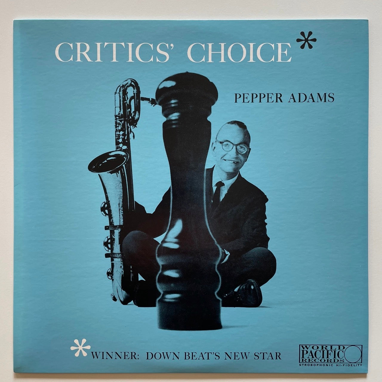 PEPPER ADAMS / CRITICS' CHOICE - Japan World Pacific MONO King LP NM GXF-3137