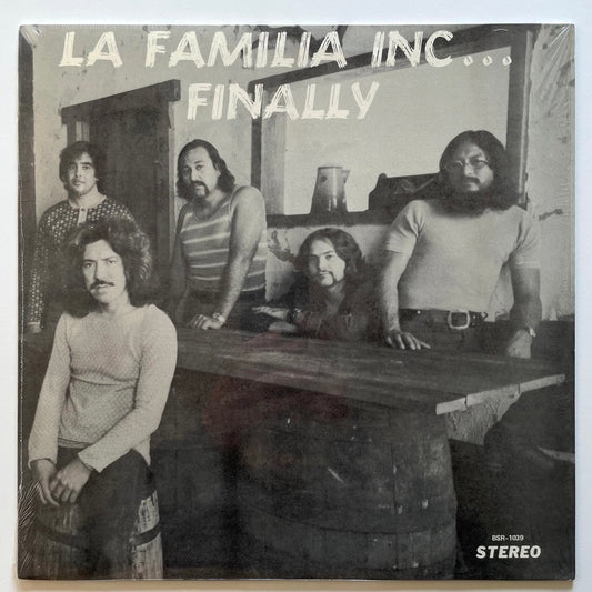 LA FAMILIA INC... / FINALLY - US Jazz Funk Soul LP reissue in shrink