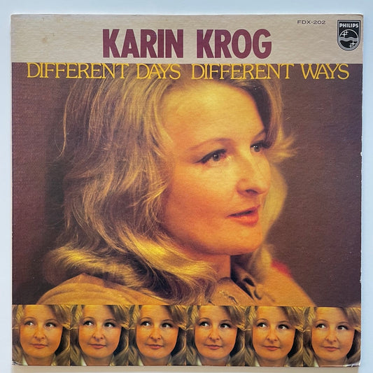 KARIN KROG / DIFFERENT DAYS DIFFERENT WAYS - Japan only Original LP