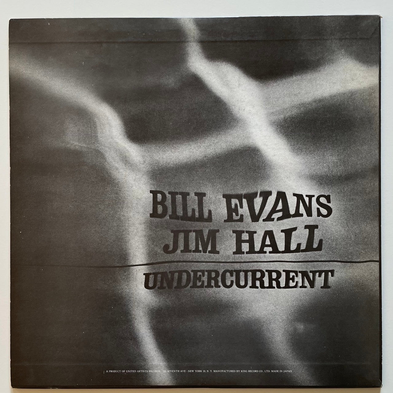 BILL EVANS - JIM HALL / UNDERCURRENT on United Artists - Japan King LP