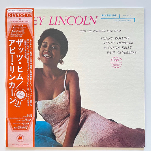 Abbey Lincoln / That's Him - Japan Riverside LP Sonny Rollins Kenny Dorham